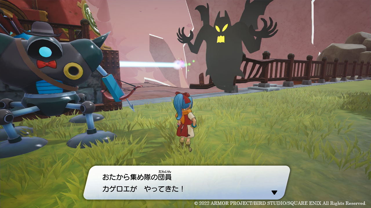 ほかのプレーヤーの世界から団員がやって来た！ 団IDと「あいことば」がわかれば、友達の団員を招待することもできる