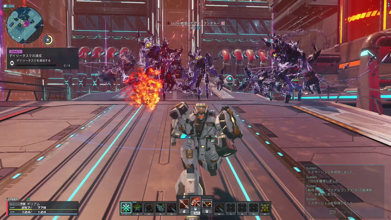 「リーコンギガンツ」のあまりの強さに一旦撤退することもあった