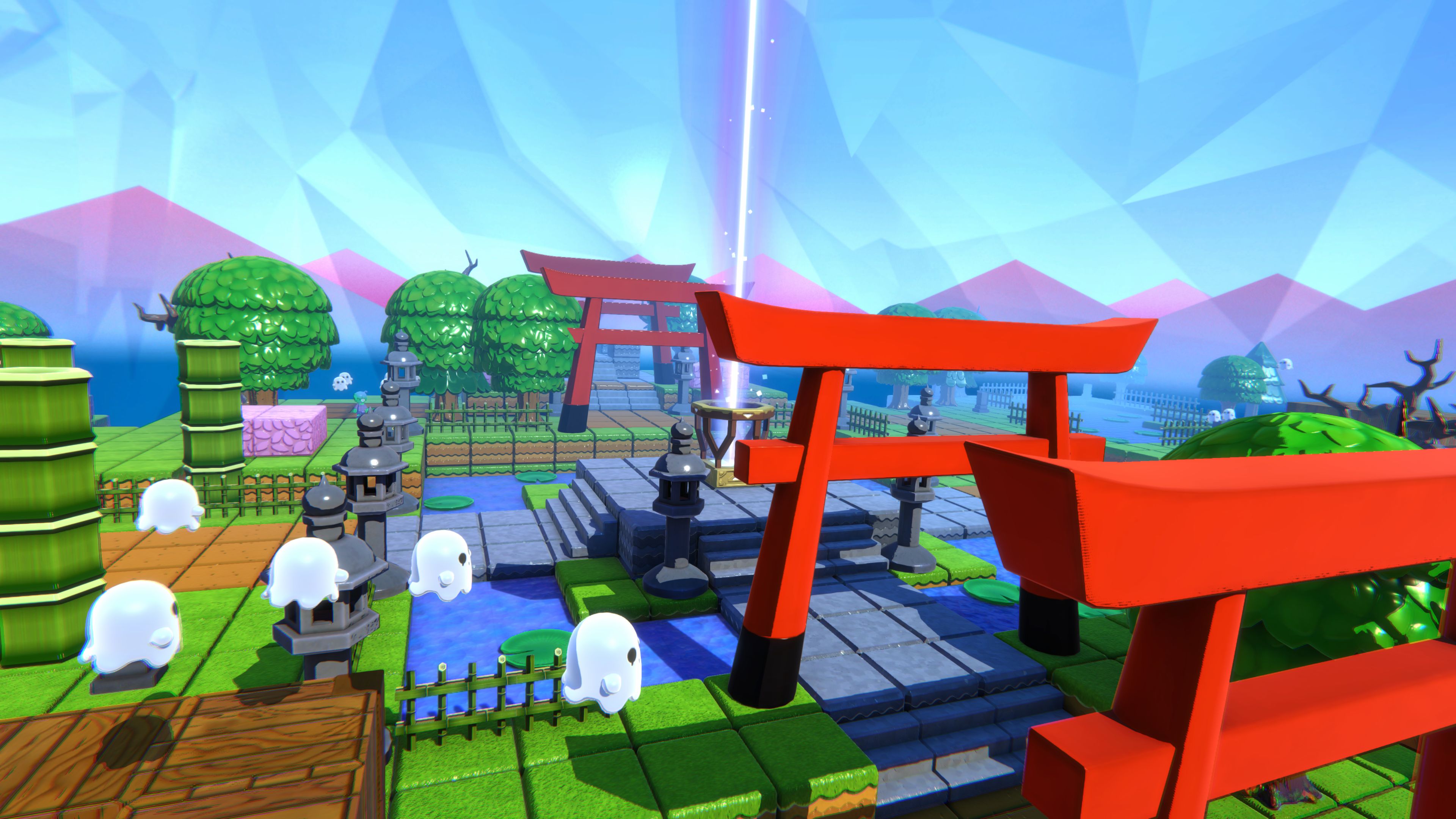 ステージにはいろいろなロケーションがある。今後のアップデートで続々追加されていく予定