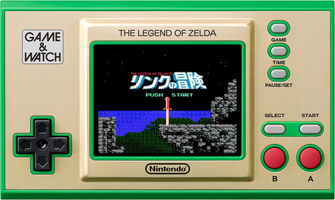 ゲーム&ウオッチ ゼルダの伝説」がAmazonにて20％オフで販売中 - GAME