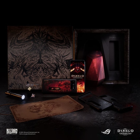 ゲーミングスマホ「ROG Phone 6」がDiablo Immortalとコラボ！ 本体や