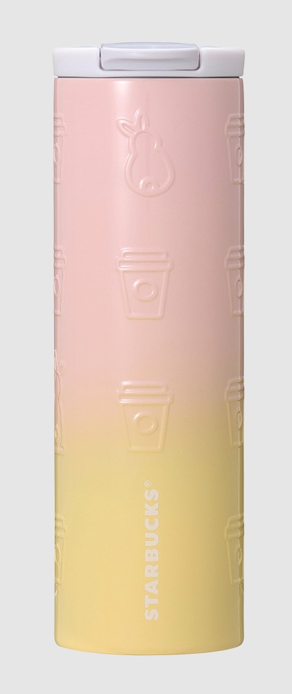 ステンレスシリンダータンブラーエンボスラビット473ml 4,250円