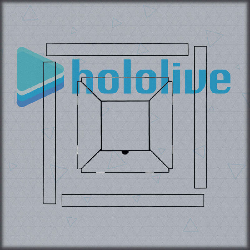 ホロライブの卓背景