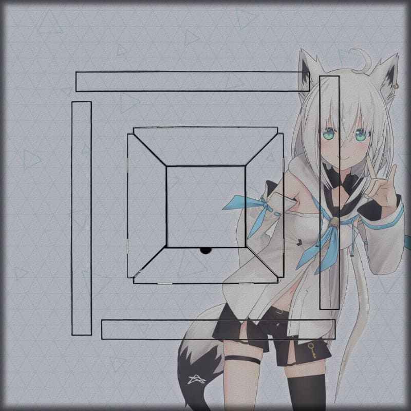 白上フブキの卓背景