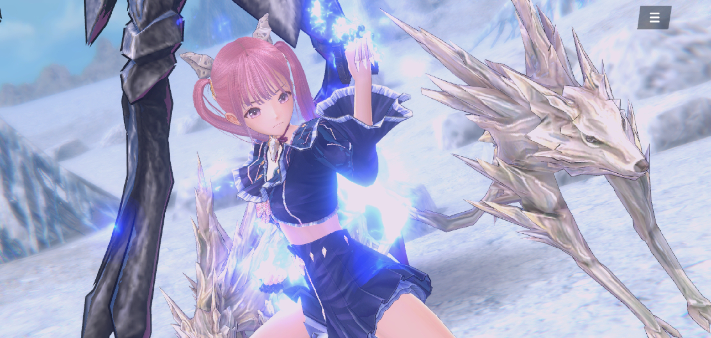 ストーリーは単調な立ち絵で進行するのではなく、3Dモデルを用いて構図や演出などが凝っているのでまるでアニメを見ているようだ