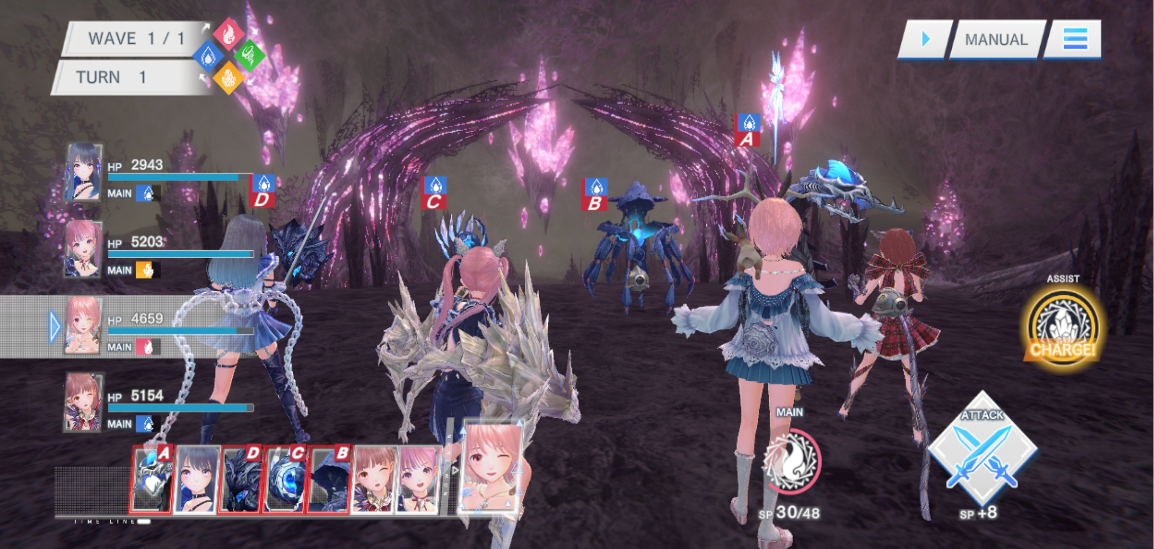 超ボリュームの「タワー」。先の階層に進むほど敵が手強くなっていく