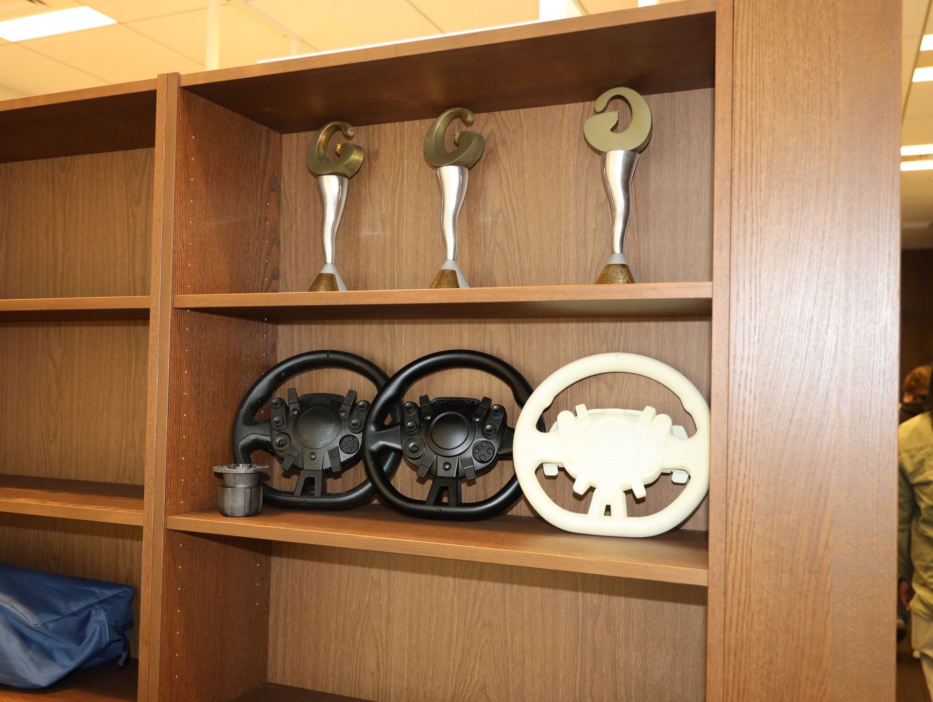 開発協力したステアリングホイールのモック