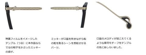 メガネブランド「Zoff」より、「蒸気船ウィリー」をモチーフにした