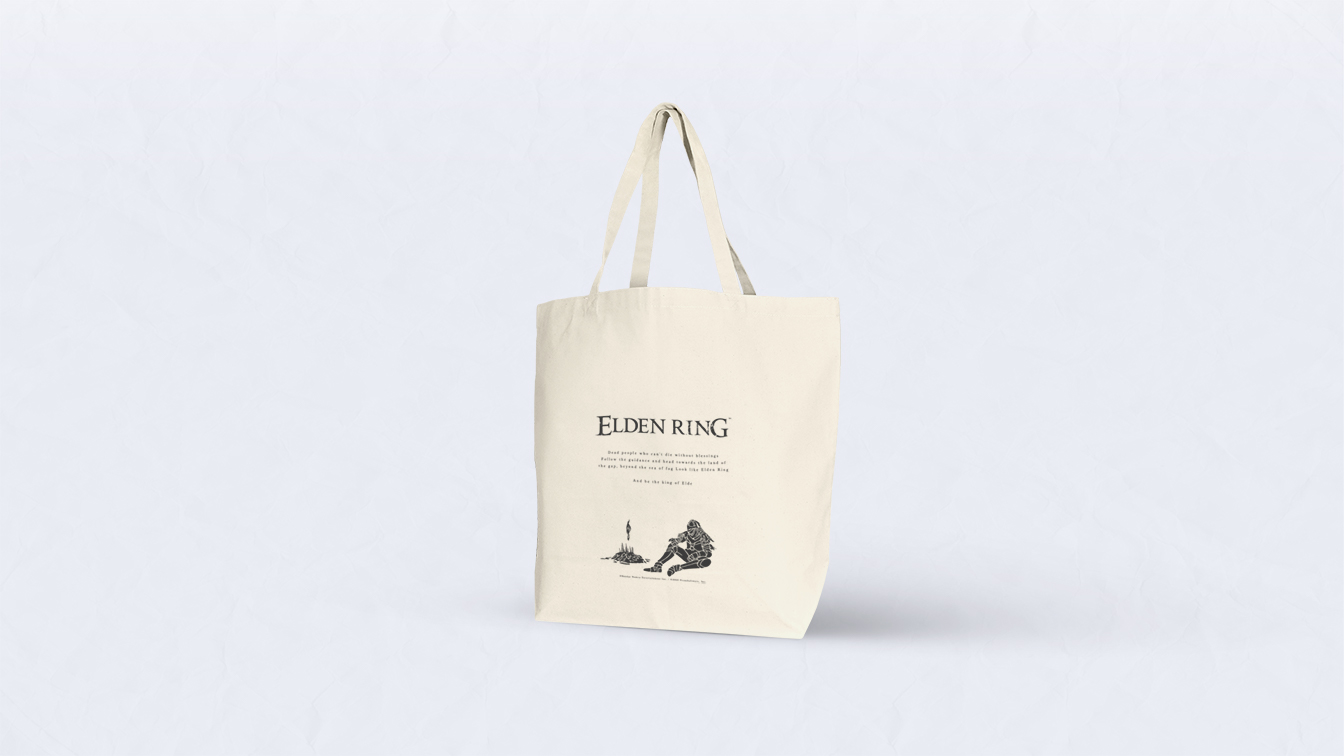 「ELDEN RING」オリジナルトートバッグ（全高40cm、全幅48cm）