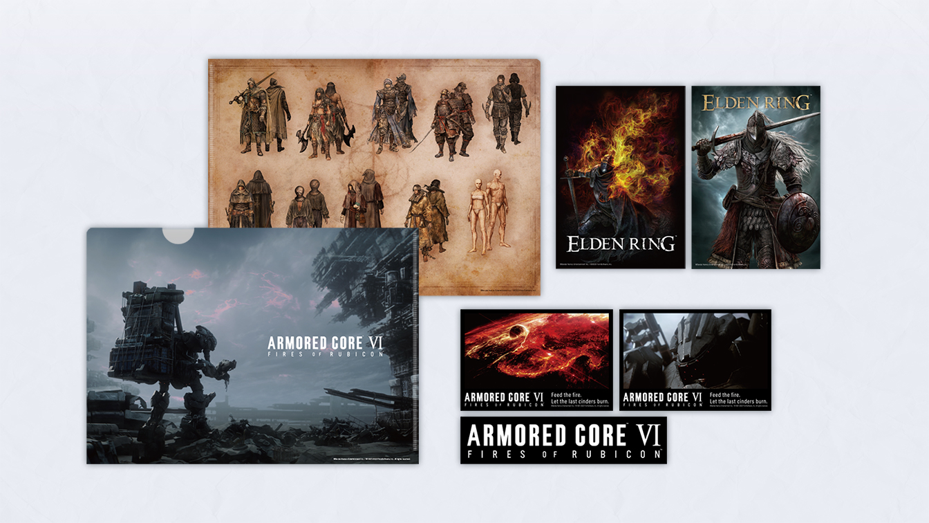 オリジナルクリアファイル＆ステッカーセット（全5種）