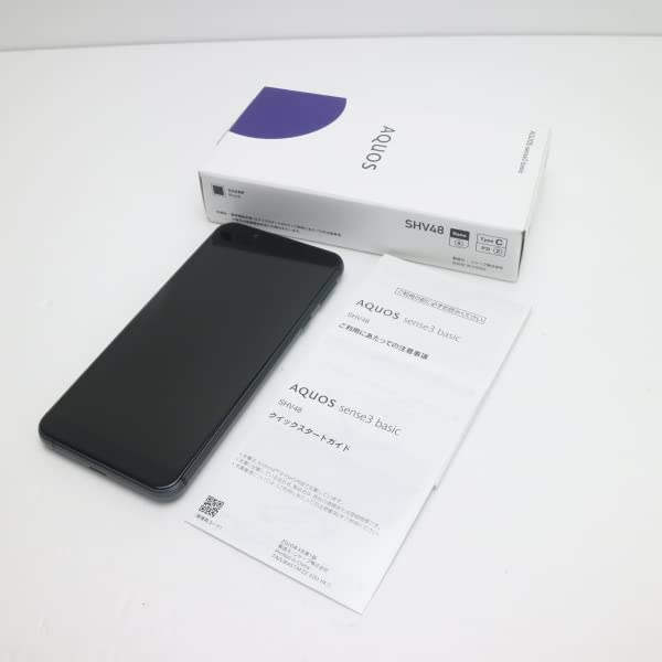AQUOS sense3 basic SHV48 ブラック(整備済み品)