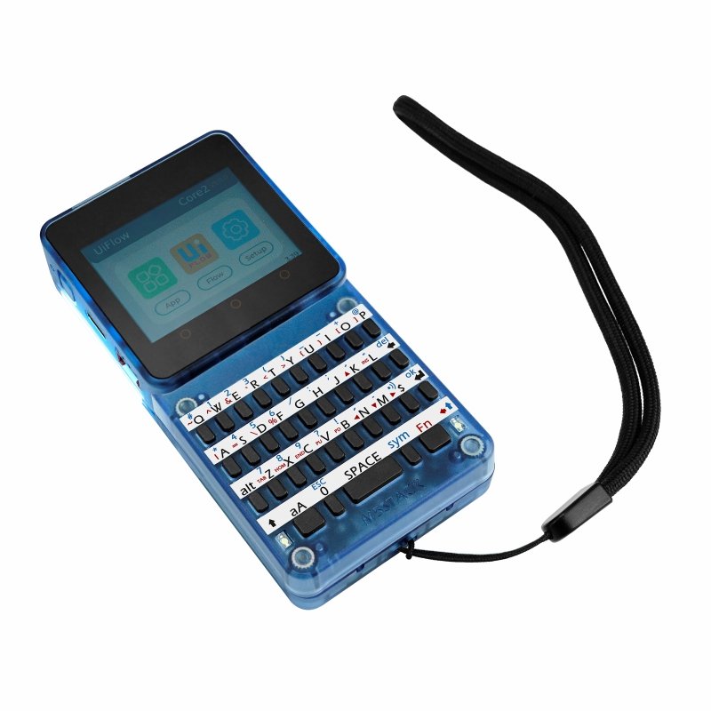 M5Facesボトムベースの下半分にQWERTYキーボードやゲームパッドを合体させることができる。