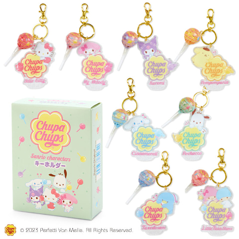 サンリオキャラクターズ×チュッパチャプスのコラボアイテムが1月18日