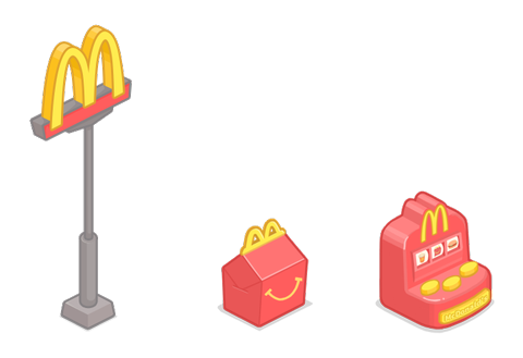 マクドナルドの看板が登場！ 「すみっコぐらし 農園つくるんです