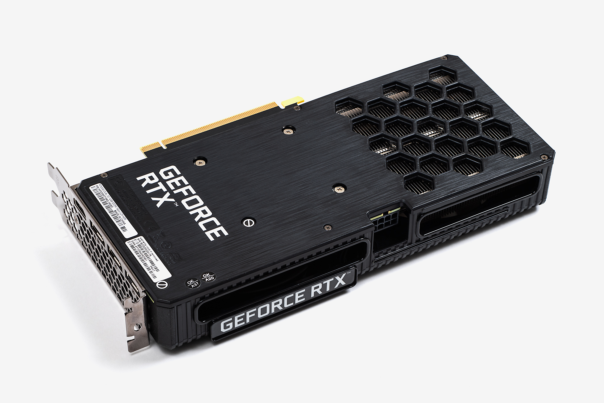 「RTX 3060 Dual」の裏面