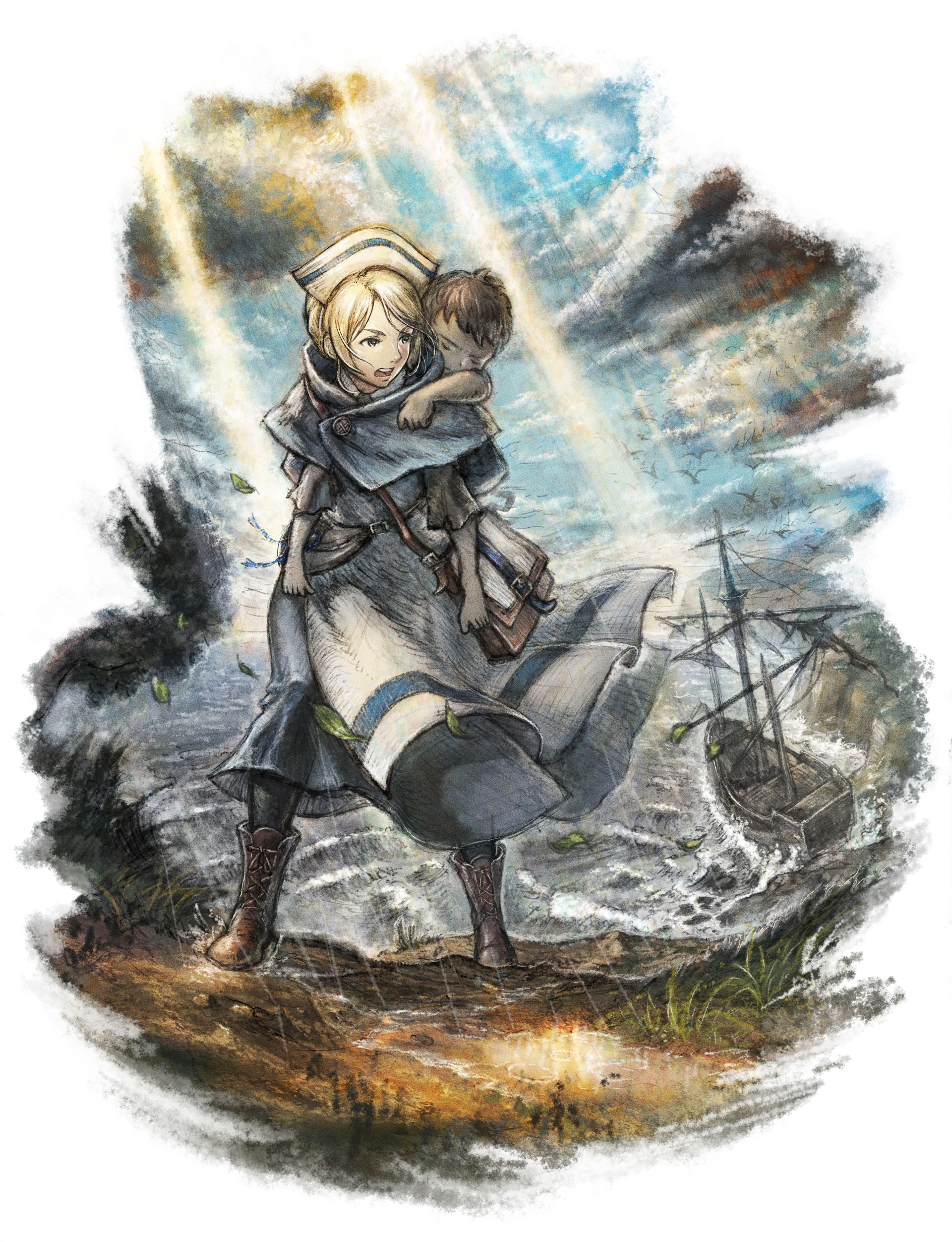 キャスティのレベルが達成条件を満たしていれば、町の人々から情報を「聞き出す」ことができる