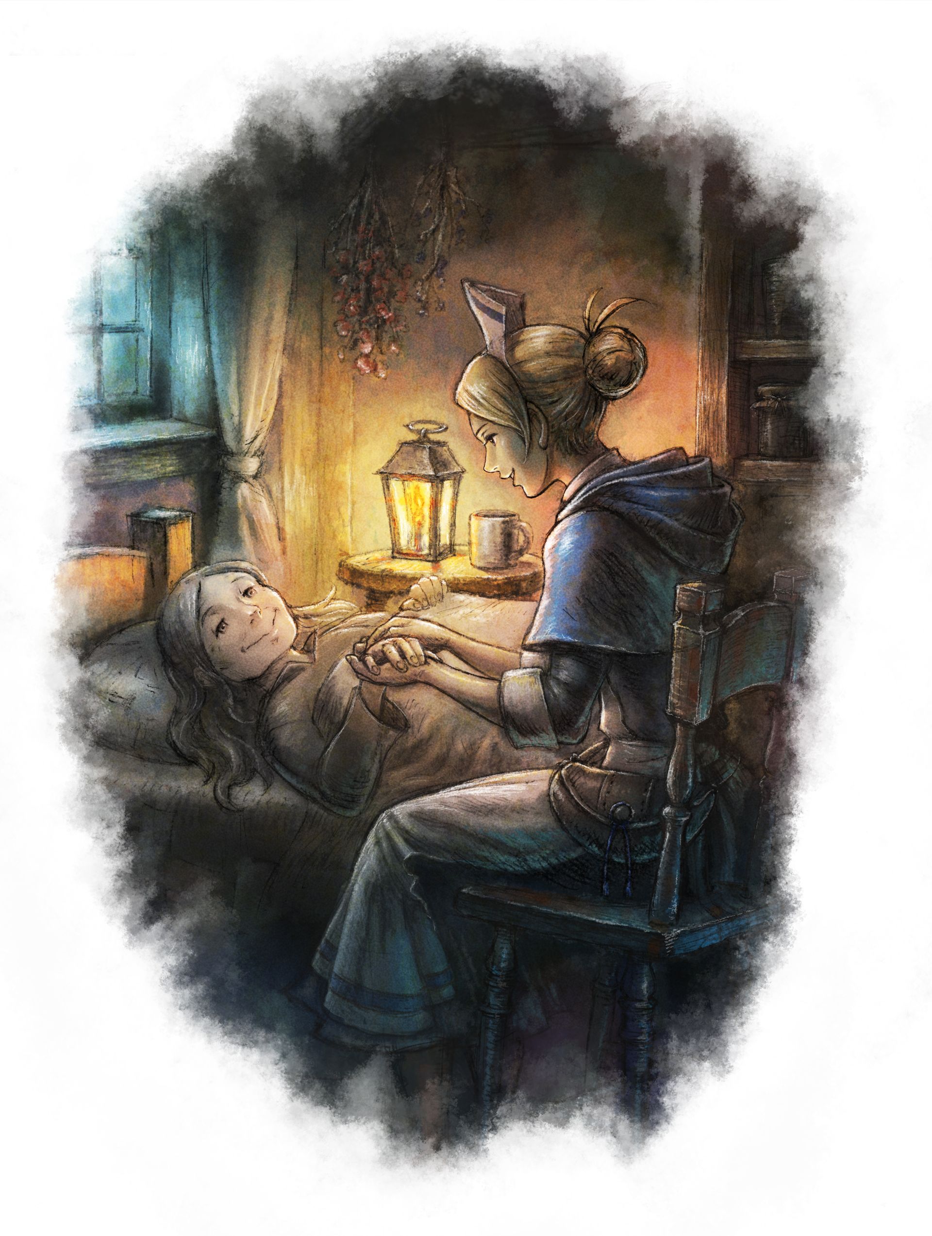 「眠らせる」では特定アイテムを消費することで、町の人々を眠らせることができる。眠らせるのに必要なアイテムは、相手によって異なる