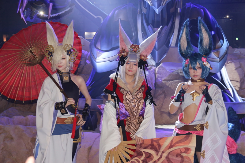 ケモ耳がかわいいエルーンたち