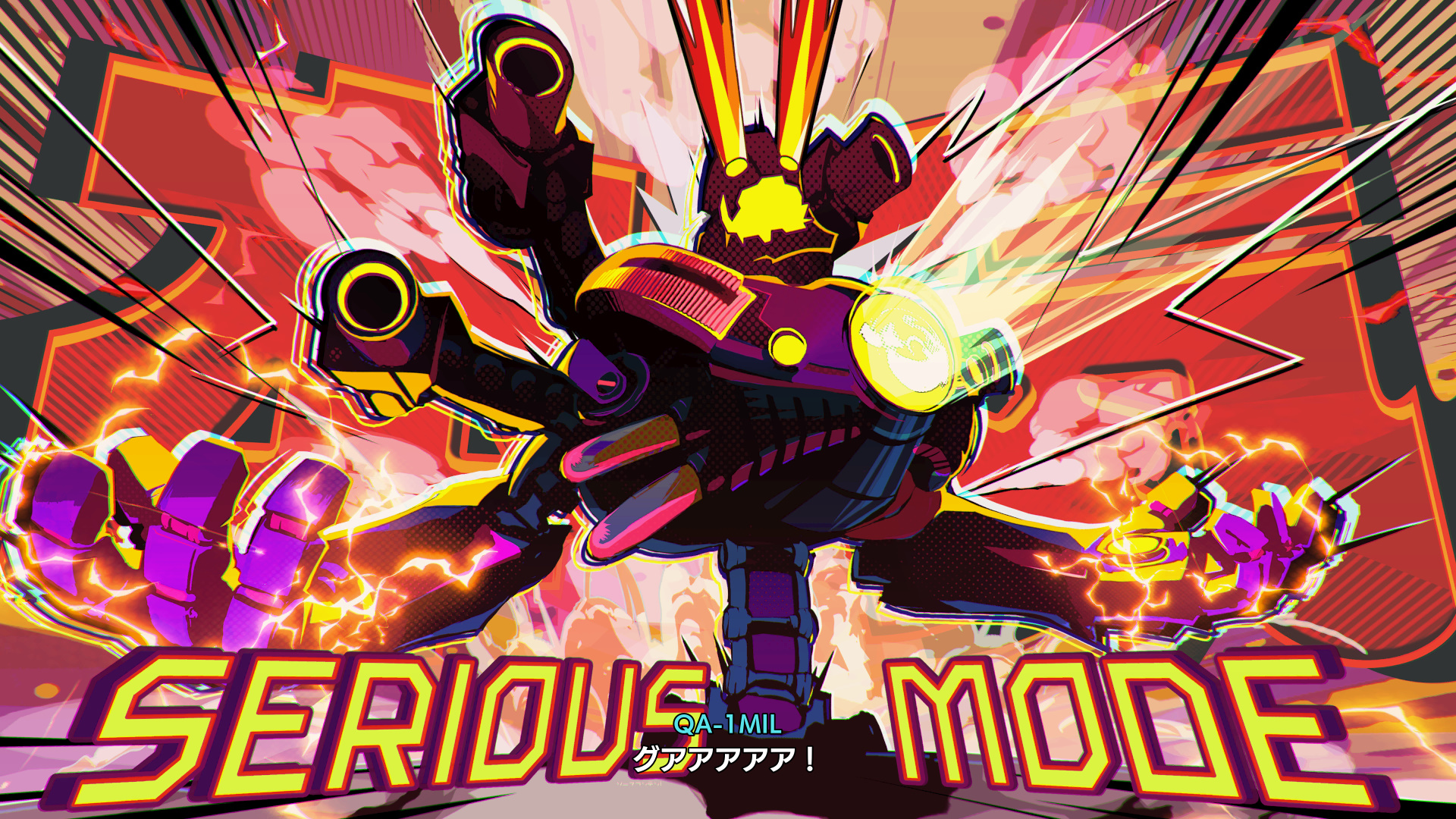 ボス戦になるとこの通りド派手に。攻略の鍵はやはり「リズム」だ