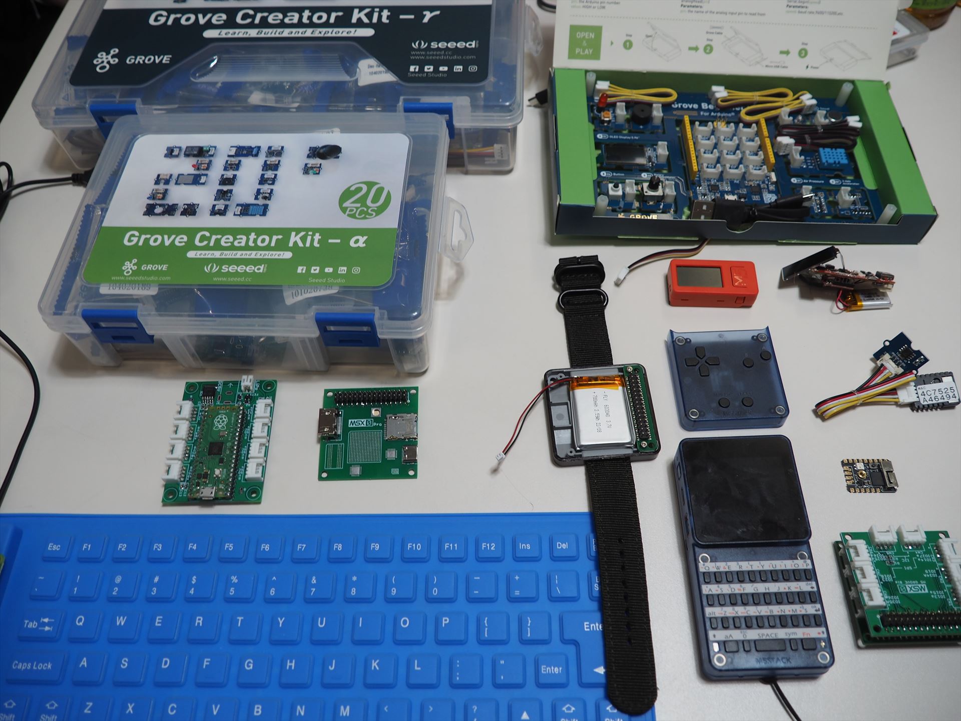 今回見せていただいたMSX0関連プロダクト