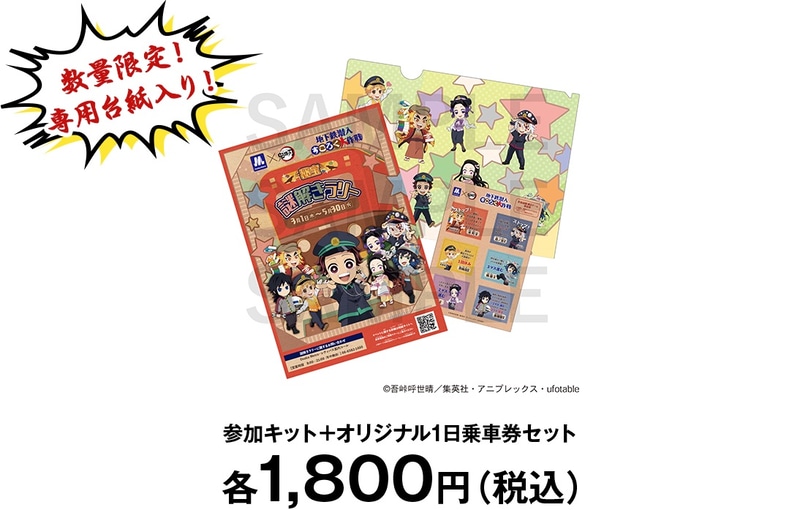 乗車券のデザインは2種から選べる