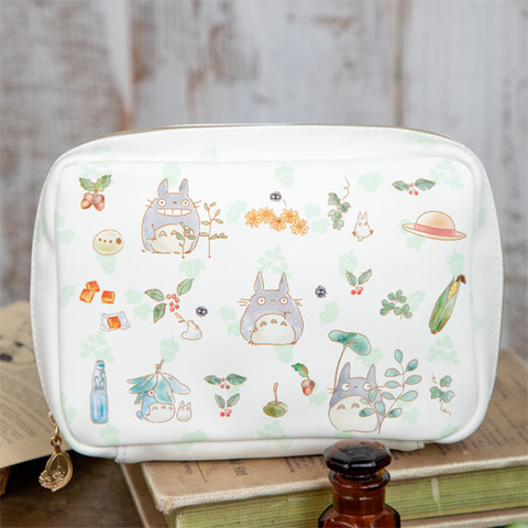 ジブリ 魔女の宅急便 となりのトトロ 文具5点セット ペンケース(ポーチ) ジブリ トトロ となりのトトロ ポーチS 森へのおさんぽ