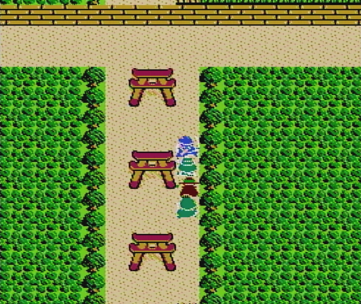 ジパングは日本そのもの。町のBGMも印象的だ