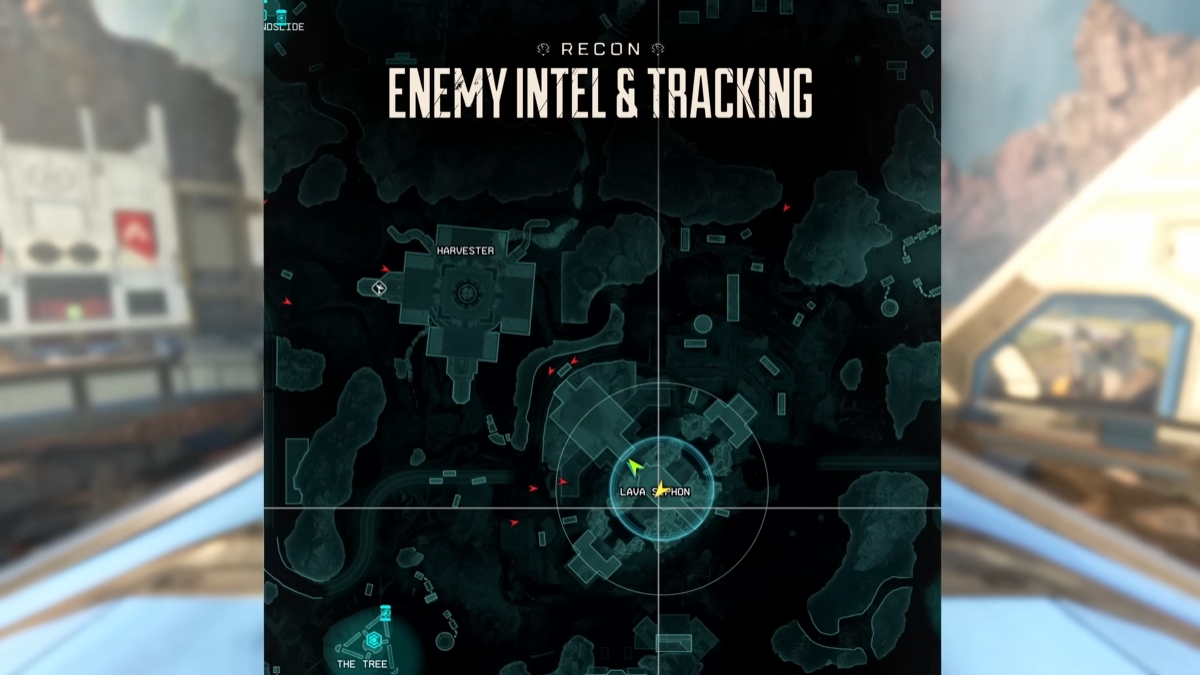 「リコン」クラスのレジェンドは、サーベイビーコンを使って周りの敵の位置を把握できる