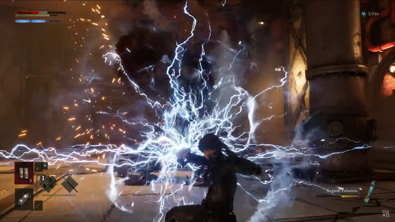 装備した「Lpion Arms」によってやれる事がかなり変化する。武器と合わせて、自分好みのスタイリッシュなアクションを決めるのも気持ちいいだろう。同じステージでも選んだ「Lpion Arms」で攻略方法や難易度が変化するほどこのシステムの重要性は高いとの事で、色々なアームズを試して攻略していくのがキモとなるかもしれない