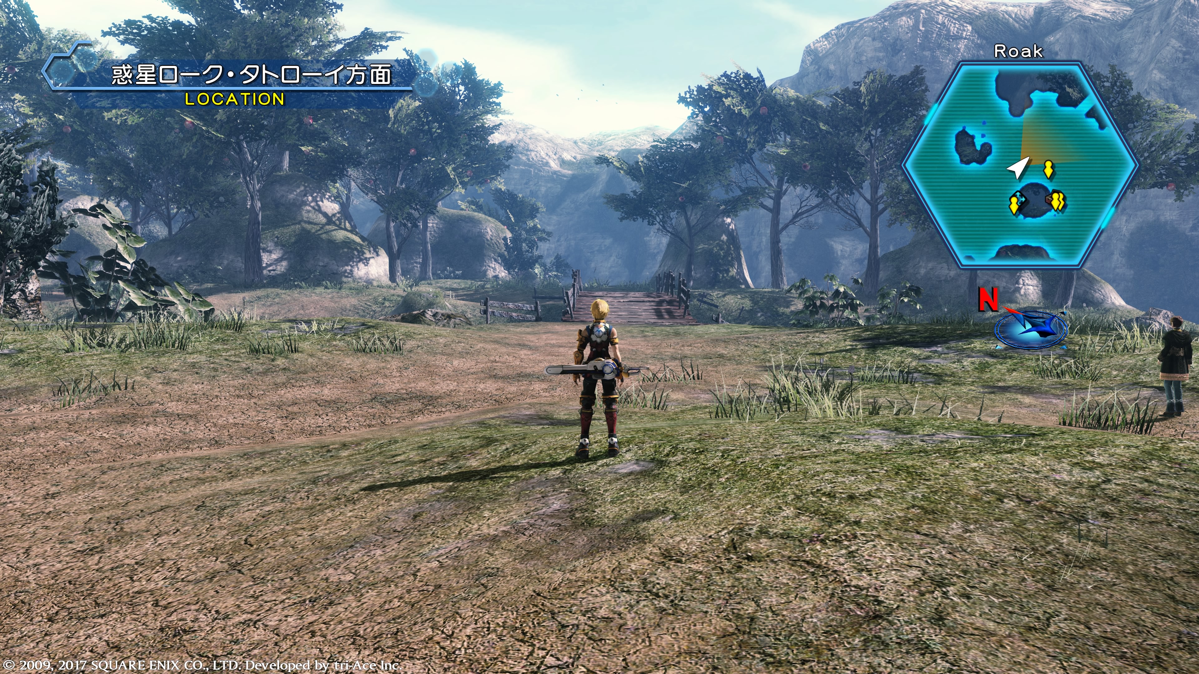 惑星ロークが非常に美しいグラフィックで描かれ直している点にも注目