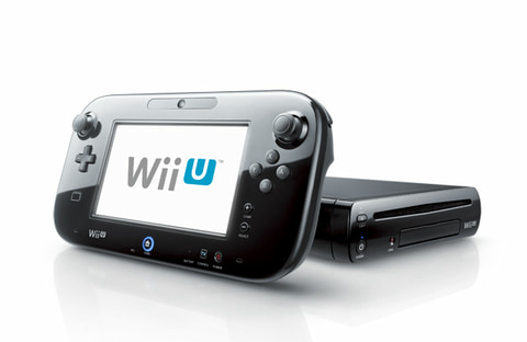 Wii U 本体(マリオカート8ダウンロード版 32GB白)＋各種ソフト4セット