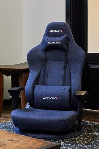 エーケーレーシング ゲーミング 座椅子 ホワイト 白 極坐(ぎょくざ)V2 
