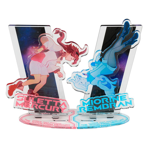 水星の魔女」スレッタ&ミオリネデザインアイテムが再販！予約開始