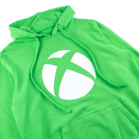 Xbox 20周年 記念 パーカー マイクロソフト 公式グッズ 日本未発売 Xboxの新作アパレルアイテム「ベロシティ グリーン パーカー」の
