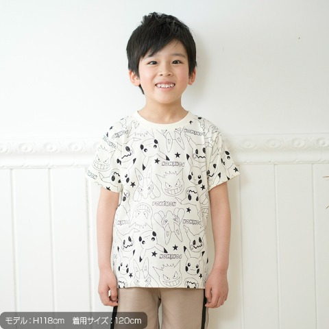 キッズ 半袖Ｔシャツ（110～130cm・ポケットモンスター） 価格：1,089円（税込）