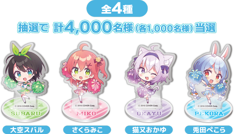 ドデカミン×ホロライブコラボが本日スタート。ドデカミンが400万
