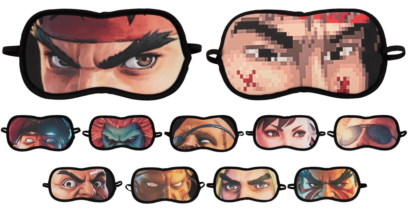 「ストリートファイター リバーシブル アイマスク」価格：1,980円