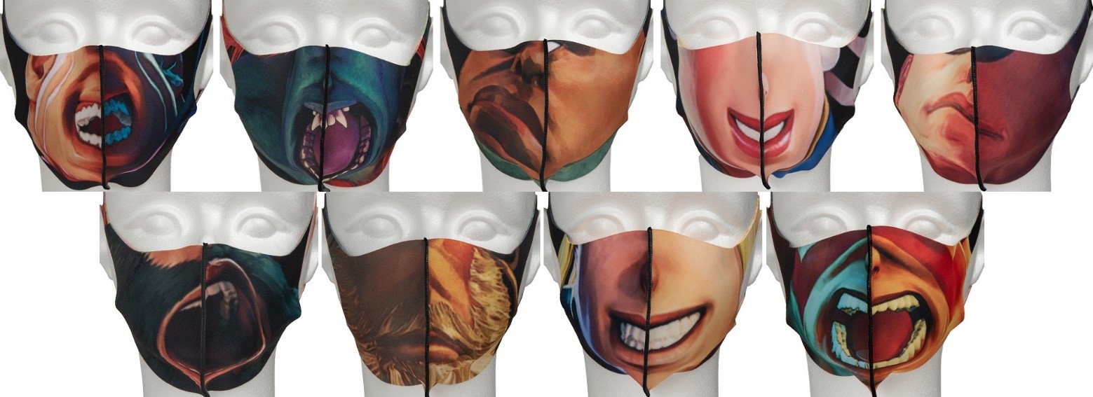 「ストリートファイター リバーシブル マスク」価格：1,650円