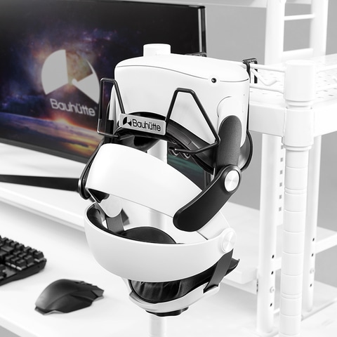 VIVE XR Elite+ Bauhutte VRハンガー VRヘッドマウントのレンズ面を下向きに掛けて収納できる「VR
