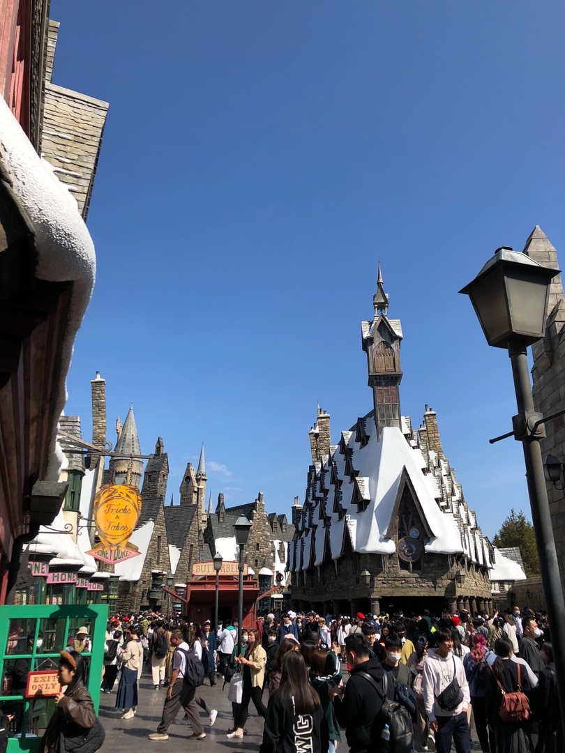 ホグズミードの様子