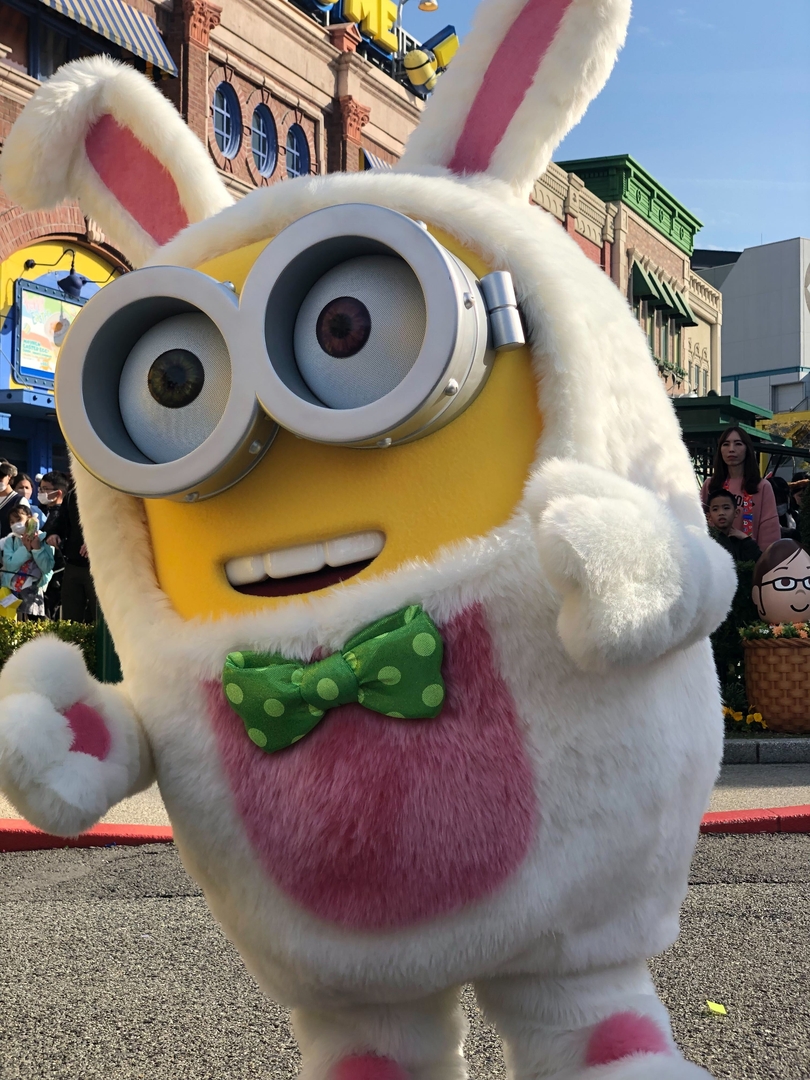 一押しはウサギ姿のミニオン