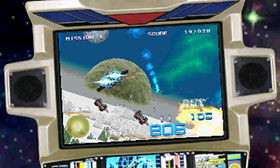 「ムービング筐体」モードに設定すると、まるで元祖アーケード版を遊んでいるかのように画面が上下左右に動く、ファン感涙の演出も用意されている