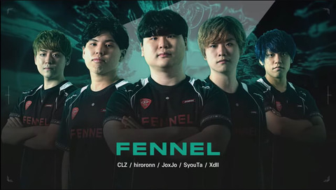 Valorant VCJ FENNEL チームカード レア VALORANT」国内大会優勝は