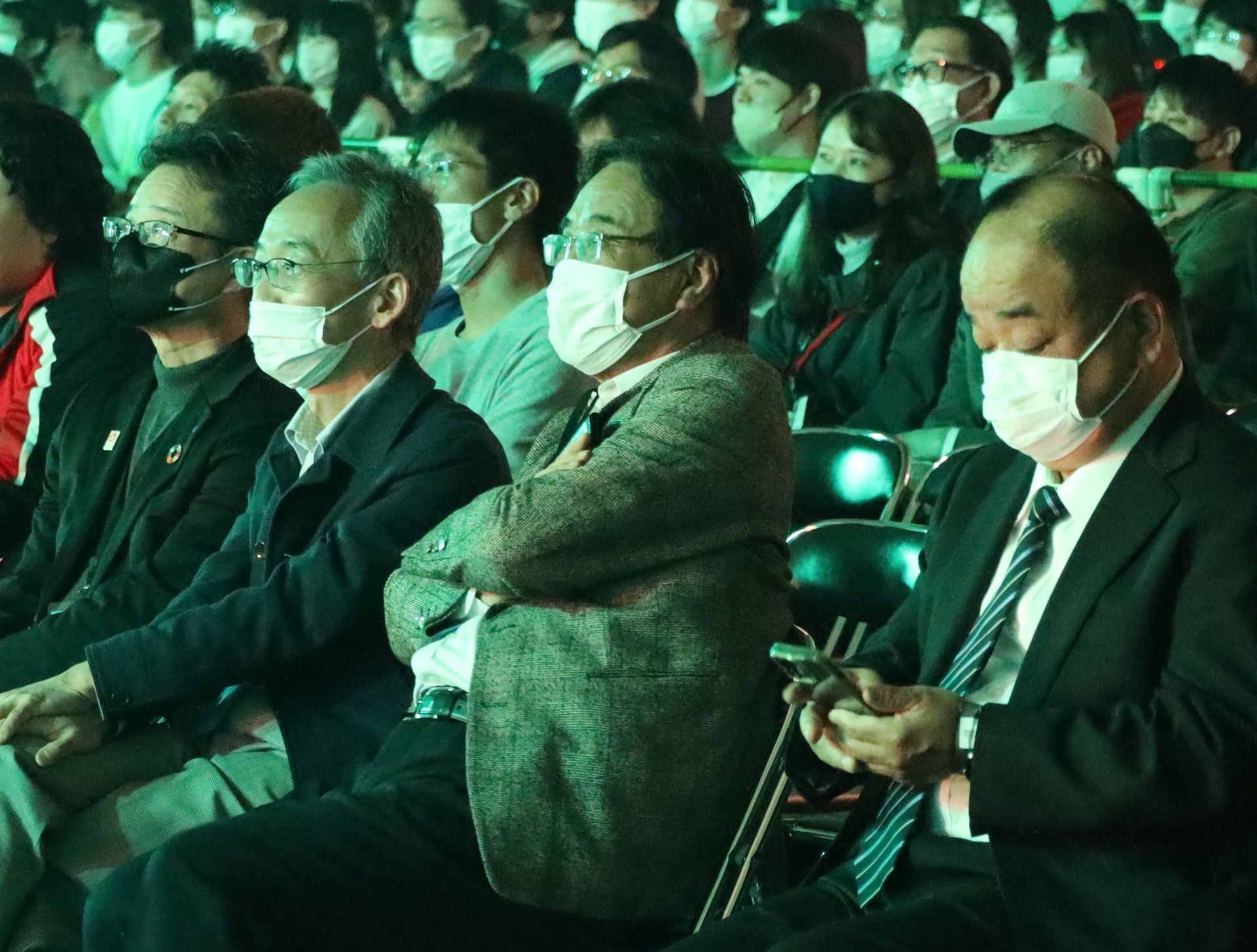 2日目には、南海電鉄の社長兼CEOの遠北光彦氏も視察に訪れていた