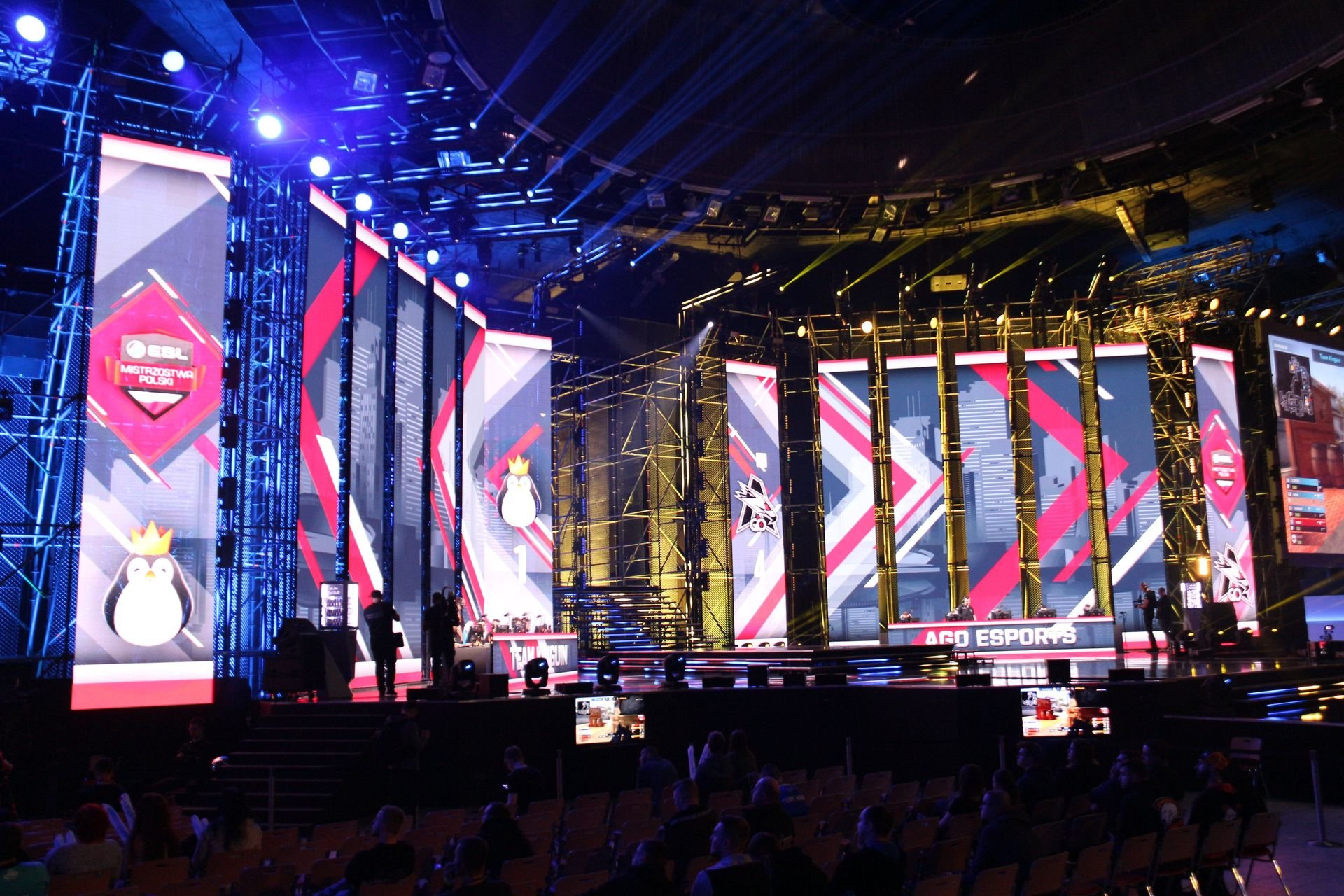 筆者が取材した中で理想的なeスポーツイベントだと感じたのは、eスポーツの聖地カトヴィツェで開催されているIEM Katowise。写真はインターバルの間に開催されているエキシビションマッチの様子