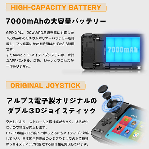 Amazon新生活セール】Android搭載ゲーム機「GPD XP」が登場【2023.3