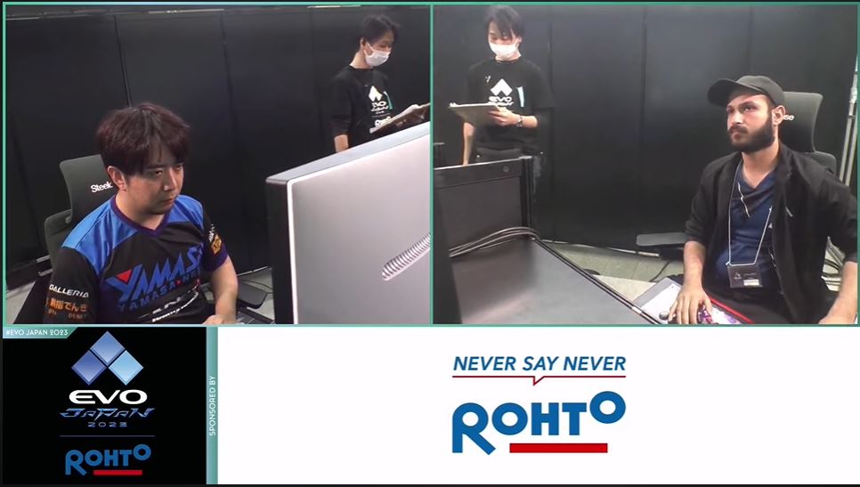 ノビ選手（左）Atif選手（右）