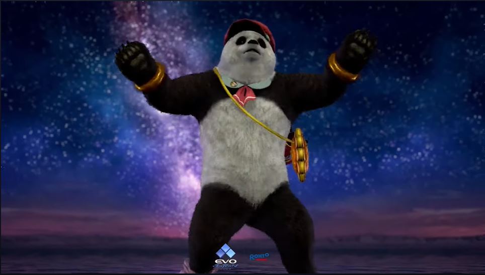 Rangchu選手のパンダ