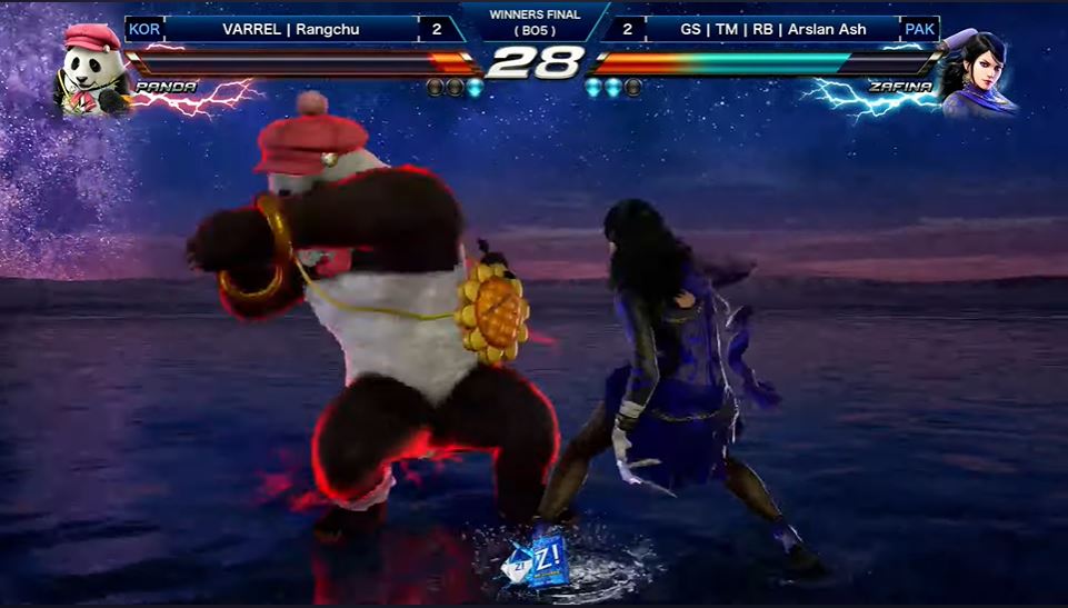 最後は横移動からのKO