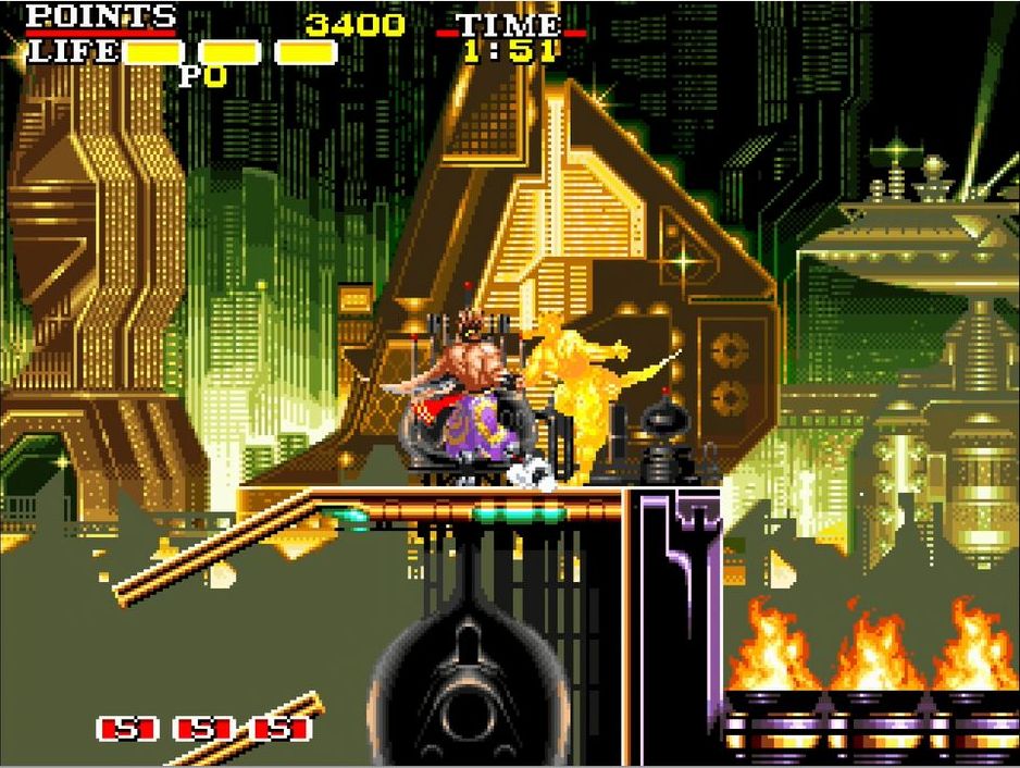 左右に小刻みに動きながら攻撃を繰り出すと、さらに攻撃力がアップする